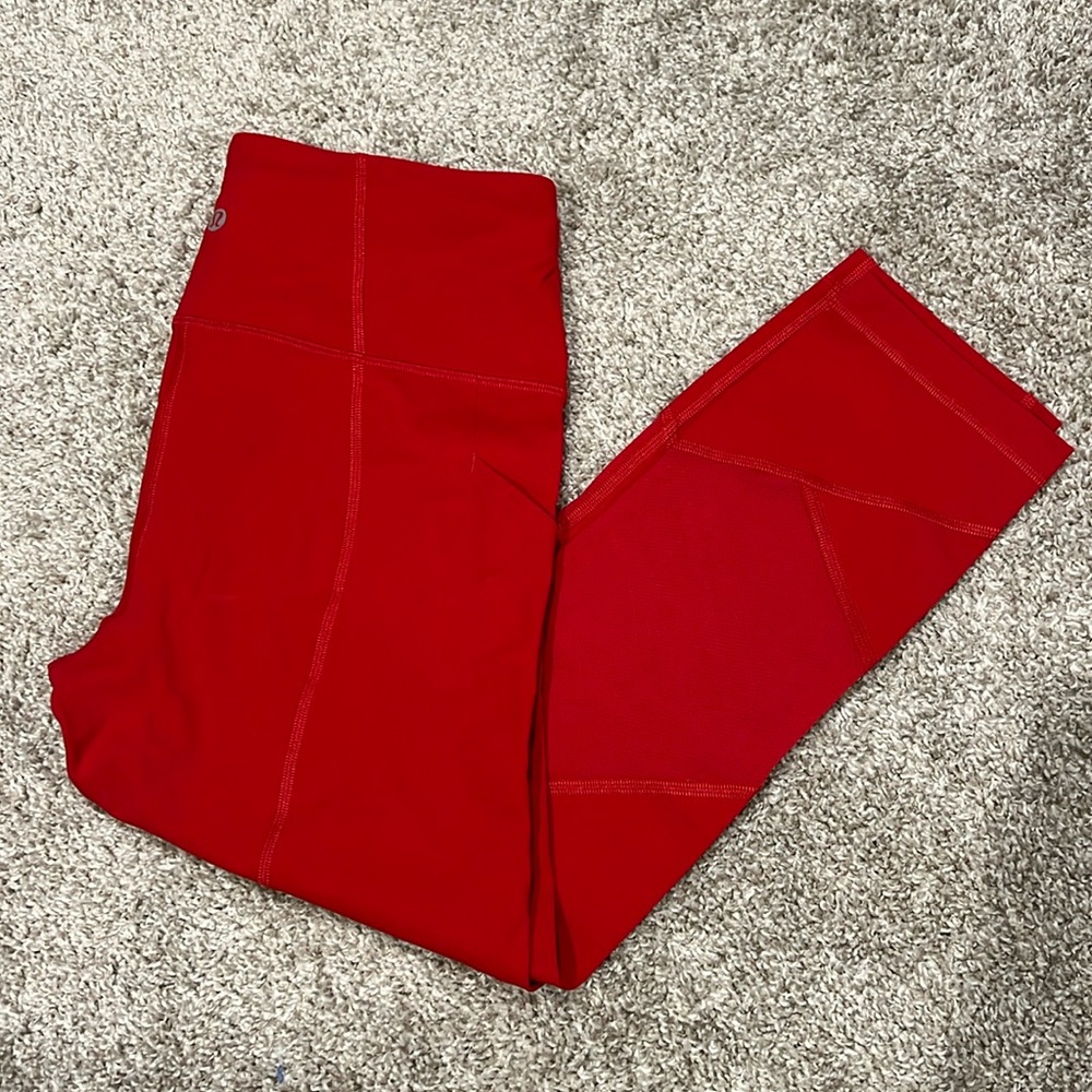 Lululemon Pace Rival Crop Size 6